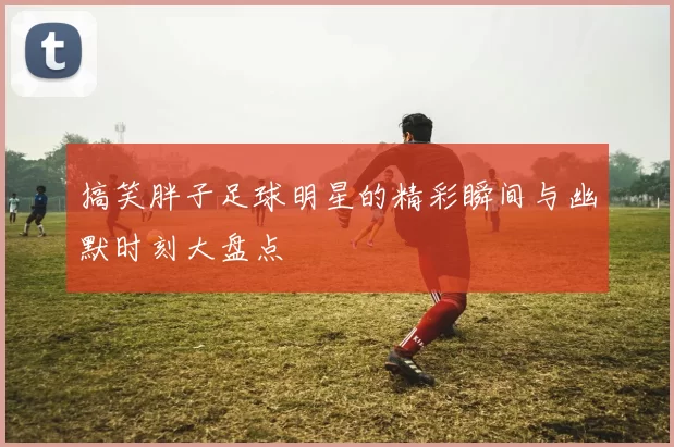 搞笑胖子足球明星的精彩瞬间与幽默时刻大盘点